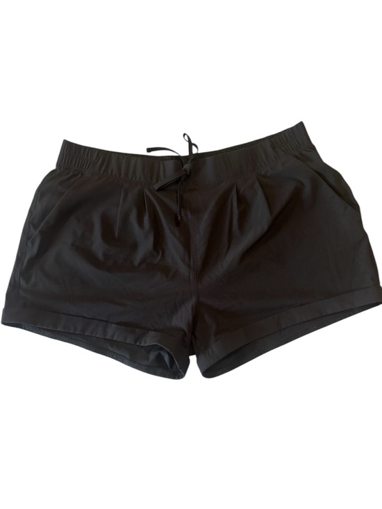 Zyia Active Pants - Zyia Active Black Running Shorts Built In Liner Reflective Logo Sz XXL/14